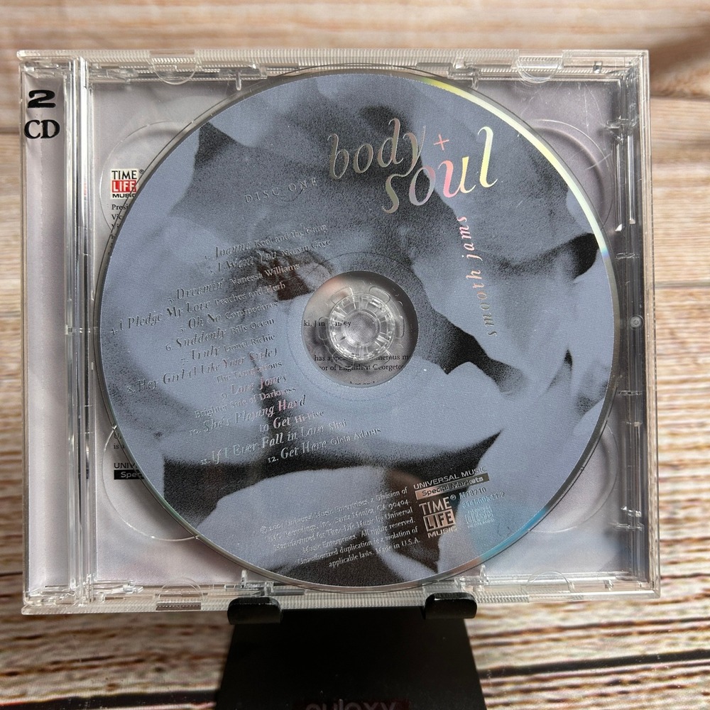 Time Life Body + Soul Smooth Jams 2 CD Sensual Soul Collection M18710 2001 R&B